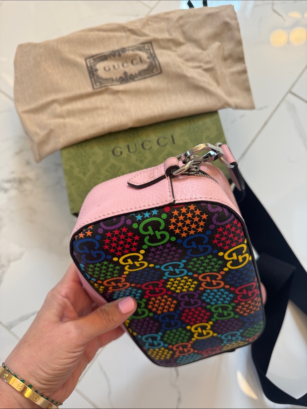 Multicolor GG Supreme Psychedelic Crossbody - Picture 7 of 10